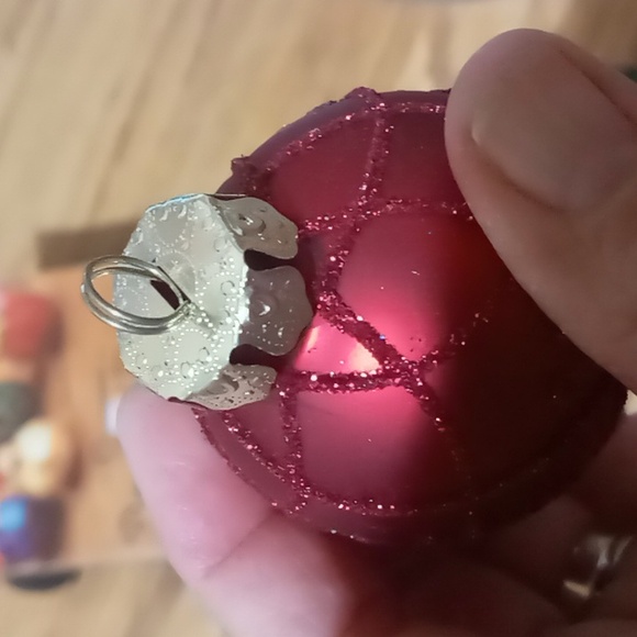 VINTAGE CHRISTMAS PLACE CARD HOLDERS ORNAMENTS - Picture 5 of 12